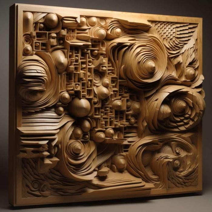 نموذج ثلاثي الأبعاد لآلة CNC 3D Art 